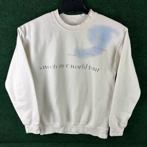Arianna Grande Sweetener World Tour Sweatshirt Womens Size Medium Thank You Next
